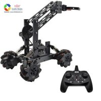 Mô Hình DIY Lắp Ráp Xe Robot Cánh Tay Mỏ Kẹp Gắp Vật, Điều Khiển Từ Xa, Bánh Mecanum