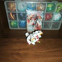 Mô hình đồ chơi Bakugan chính hãng Haos Dragonoid x Tretorous có card gốc