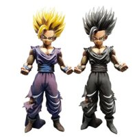 Mô hình đồ chơi Dragon Ball - SonGoHan super saiyan bản 2D tóc vàng siêu đẹp - No Box