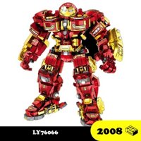 Mô hình đồ chơi giáo dục Lắp ráp Hulkbuster LY 76066 Superhero Marvel 2008 Mảnh ghép