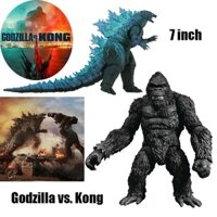 Mô Hình Đồ Chơi Godzilla VS King Kong Năm Dài 18cm/7inch PVC