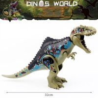 Mô Hình Đồ Chơi Khủng Long jurassic giganotosaurus brachiosaurus tyrannosaurus 28cm
