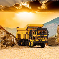 Mô Hình Đồ Chơi Lắp Ráp Gỗ 3D: Xe Ben (Dump Truck)