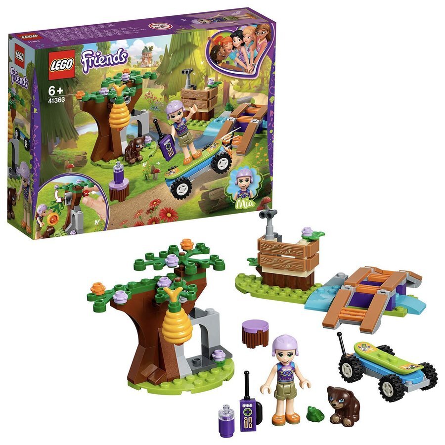 Mô hình đồ chơi lắp ráp Lego Friends - Cuộc dạo chơi trong rừng của Mia 41363
