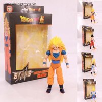 Mô Hình Đồ Chơi Nhân Vật Son Goku Vegeta Trong Phim Bảy Viên Ngọc Rồng Bằng PVC Dành Cho Trẻ Em