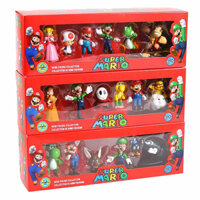 Mô Hình Đồ Chơi Nhân Vật Super Mario Bros Bằng PVC