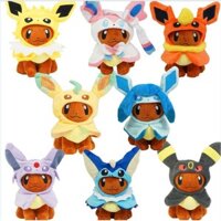 Mô Hình Đồ Chơi Nhân Vật Pokemon Eevee Sylveon Flareon Nymphia 213cm