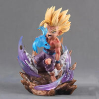 Mô hình đồ chơi Son Gohan 12cm trọng thương vẫn ráng chưởng Dragon Ball