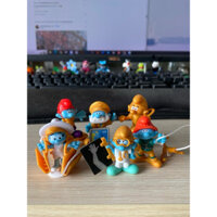 Mô hình đồ chơi The Smurfs Kinder Suprise Eggs Peyo 2021 - Xì trum full bộ - hihihahacollection