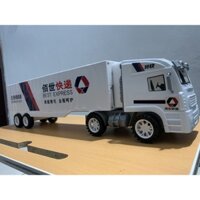 Mô hình đồ chơi xe Container chạy bánh đà siêu to.siêu đẹp cho bé