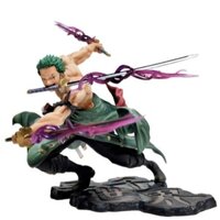 Mô hình đồ chơi - Zoro 3000 thế giới có 2 đầu 3 vòng hắc kiếm - One Piece
