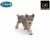 Mô hình động vật , đồ chơi con vật Papo chính hãng Sói con 50162 - Schleich House