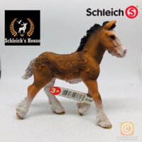 Mô hình động vật , đồ chơi con vật Schleich chính hãng Ngựa Shire con 13736 - Schleich House