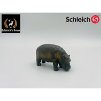 Mô hình động vật , đồ chơi con vật Schleich chính hãng Hà mã con đang ăn 14131 - Schleich House