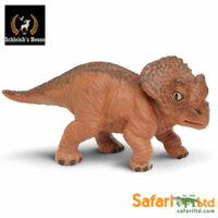 Mô hình động vật , đồ chơi con vật Safari Ltd chính hãng khủng long Triceratops baby con 301929 - Schleich House