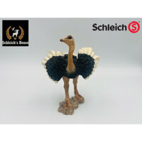 Mô hình động vật , đồ chơi con vật Schleich chim Đà điểu đực xoè cánh 14610 - Schleich House
