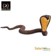 Mô hình động vật , đồ chơi con vật Safari Ltd chính hãng Rắn hổ mang chúa Cobra 272629 - Schleich House