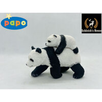 Mô hình động vật , đồ chơi con vật Papo chính hãng Gấu trúc mẹ và con 50071 - Schleich House