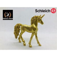 Mô hình động vật , đồ chơi con vật Schleich Bayala chính hãng ngựa Unicorn con vàng bản đặc biệt 70599 - Schleich House