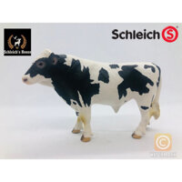 Mô hình động vật , đồ chơi con vật Schleich chính hãng Bò sữa Holstein đực 13632 - Schleich House