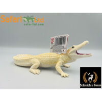 Mô hình động vật , đồ chơi con vật Safari Ltd chính hãng Cá sấu trắng 291929 - Schleich House