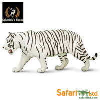 Mô hình động vật , đồ chơi con vật Safari Ltd chính hãng Hổ trắng Siberian size To 25cm 112089 - Schleich House