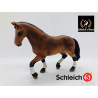 Mô hình động vật , đồ chơi con vật Schleich chính hãng Ngựa Hanoverian cái 13296 (trầy) - Schleich House