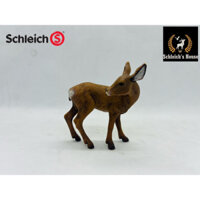Mô hình động vật , đồ chơi con vật Schleich chính hãng Hươu nai Hoẵng châu Âu cái 14380 - Schleich House