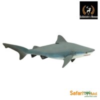 Mô hình động vật , đồ chơi con vật Safari Ltd chính hãng Cá mập bò mắt trắng 422429 - Schleich House