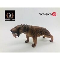 Mô hình động vật , đồ chơi con vật Schleich chính hãng khủng long Hổ răng kiếm tiền sử Smilodon 16520 - Schleich House