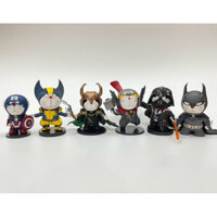 Mô hình Doraemon cosplay Siêu anh hùng