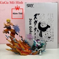 Mô hình Dragon Ball Goku đại chiến Frieza có Led siêu đẹp - Box cực nét - GaGaMoHinh(Kèm Thẻ)