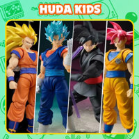 Mô hình dragon ball goku songoku gogeta super xayza decor đồ chơi có khớp bản năng vô cực ssj3 giá rẻ HUDA KIDS