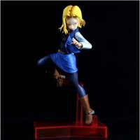 Mô hình Dragon Ball nhân vật Android 17 và Android 18. Người máy Píc Póc trong 7 Viên Ngọc Rồng.