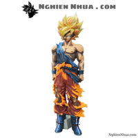 Mô hình Dragon Ball SonGoku 2D hàng siêu đẹp , cao 33 cm mô hình figure 7 viên ngọc rồng , Nghiện Nhựa