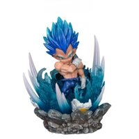 Mô hình Dragon Ball Vegeta Super Saiyan Có Đèn Led  - Cao 11cm mô hình figure 7 viên ngọc rồng