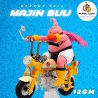 Mô hình Dragonball, Majin Buu lái xe 12cm, figure 7 Viên Ngọc Rồng, trang trí bàn làm việc (phụ kiện Hoàng Long)