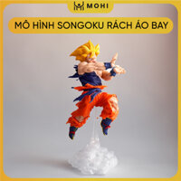 Mô Hình DragonBall Songoku Rách Áo Dáng Bay - Cao 20cm - Nặng 500gram - Figure DragonBall - No Box