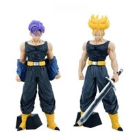 Mô Hình DragonBall Trunks thường và Trunks Super Saiyan dáng đứng siêu chất . Cao 21cm , nặng 300gram. Figure DragonBall