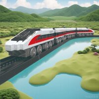 Mô hình đường ray tàu điện cao tốc City Rail
Đồ chơi giáo dục trẻ em
Tương thích với Lego
