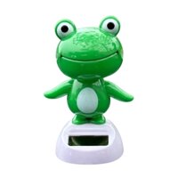 Mô Hình ếch xanh lắc đầu đứng trên đế siêu dễ thương . Cao 11cm , nặng 200gram - SKU: ld8 - (G873-83)