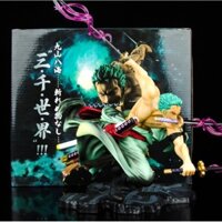 Mô hình Figure Action Roronoa Zoro 3000 Thế Giới POP Có Hiệu Ứng - One Piece