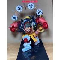 Mô hình Figure One Piece - Luffy gear 4 siêu to dáng đứng siêu ngầu SUPBER STORE