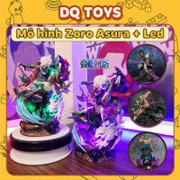 Mô Hình Figure Zoro Asura Vua Quỷ Địa Ngục One Piece LX SauronYama Roronoa Cao cấp có đèn Led  Box hộp  ~21cm DQ TOYS .