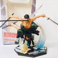 Mô Hình Figure Zoro Tam Kiếm Phái Có Hiệu Ứng [17cm] - Mô Hình One Piece