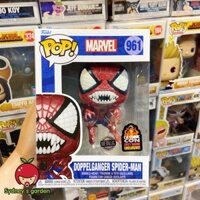 Mô hình Funko Pop MARVEL - DOPPELGANGER SPIDER-MAN (METALLIC) (DAMAGED)