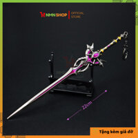 Mô hình game Genshin Impact - Răng Nanh Rĩ Sét 22cm