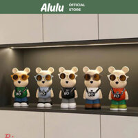 Mô Hình Gấu Bear Brick Tặng Kèm Kính Và Máy Ảnh Phát Sáng,kho Sỉ Gia Dụng Alulu