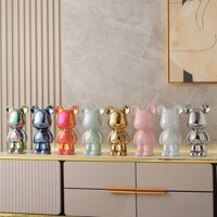 Mô Hình Gấu Bụng Phệ-Gấu Bạo Lực Trái Tim Cao 28cm