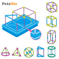 Mô hình giảng dạy hình học Quà tặng đồ chơi 3D cho trẻ em Bộ dụng cụ lắp ráp